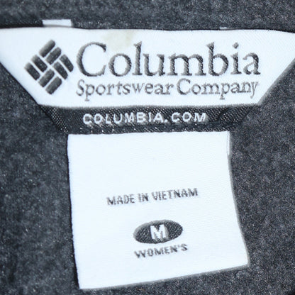 Columbia Women's Black Fleece Jacket Size M Full Zip Outdoor