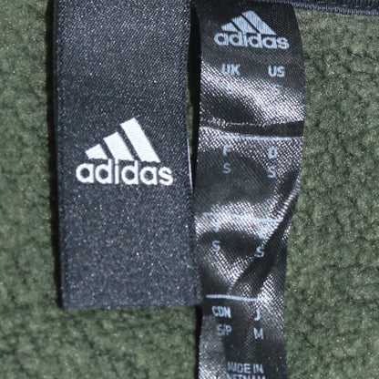 Mens UK Size S adidas Green Pullover Sweatshirt