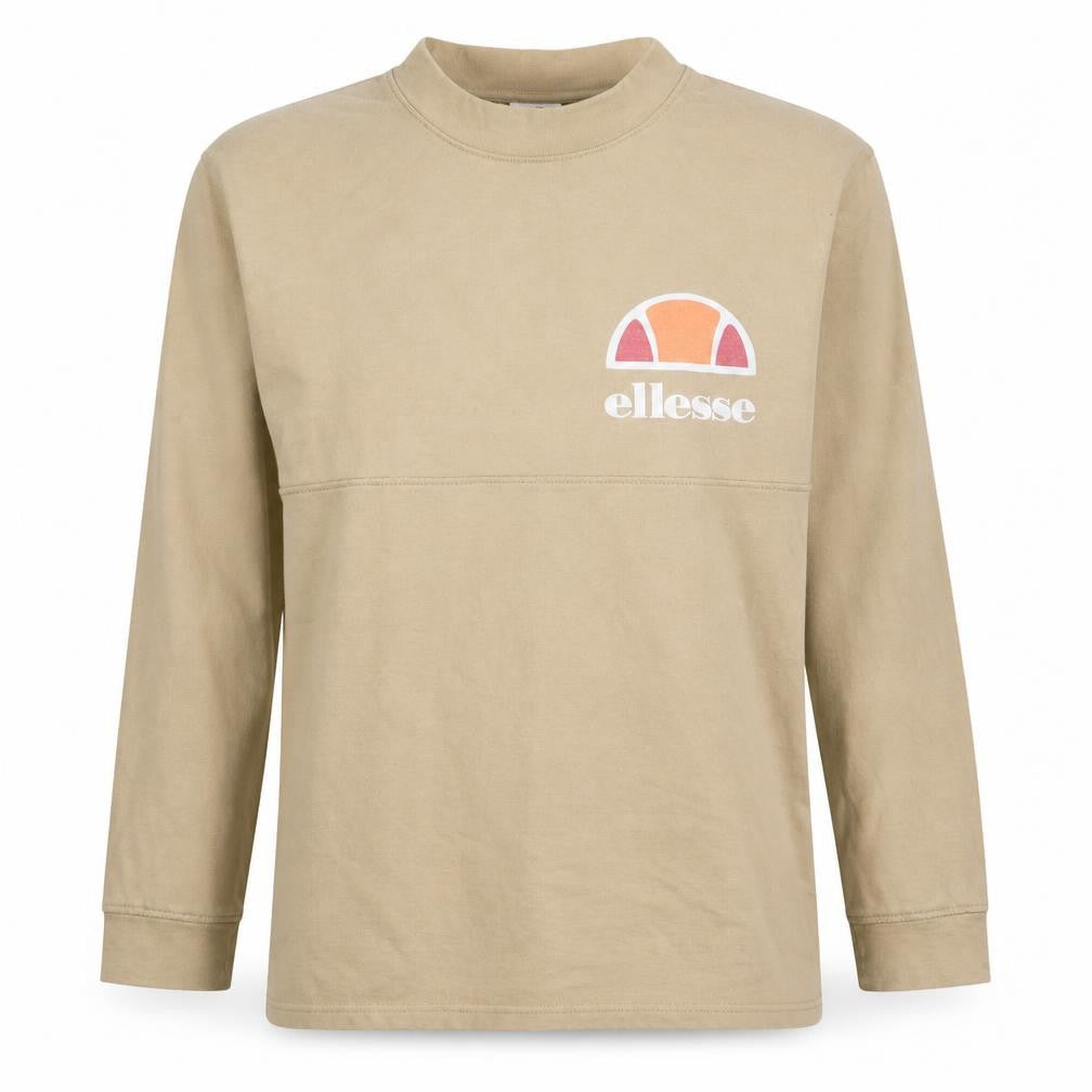 Womens UK Size 12 ellesse Beige Pullover Sweatshirt