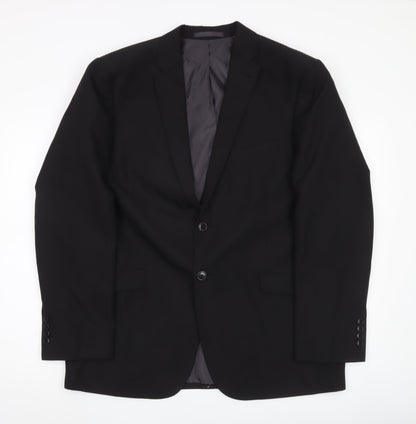 Taylor & Wright Men’s Black 44R Regular Fit Blazer Jacket