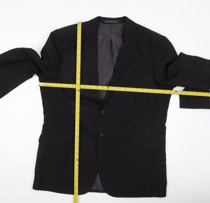 Taylor & Wright Men’s Black 44R Regular Fit Blazer Jacket