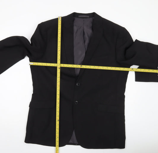 Taylor & Wright Men’s Black 44R Regular Fit Blazer Jacket