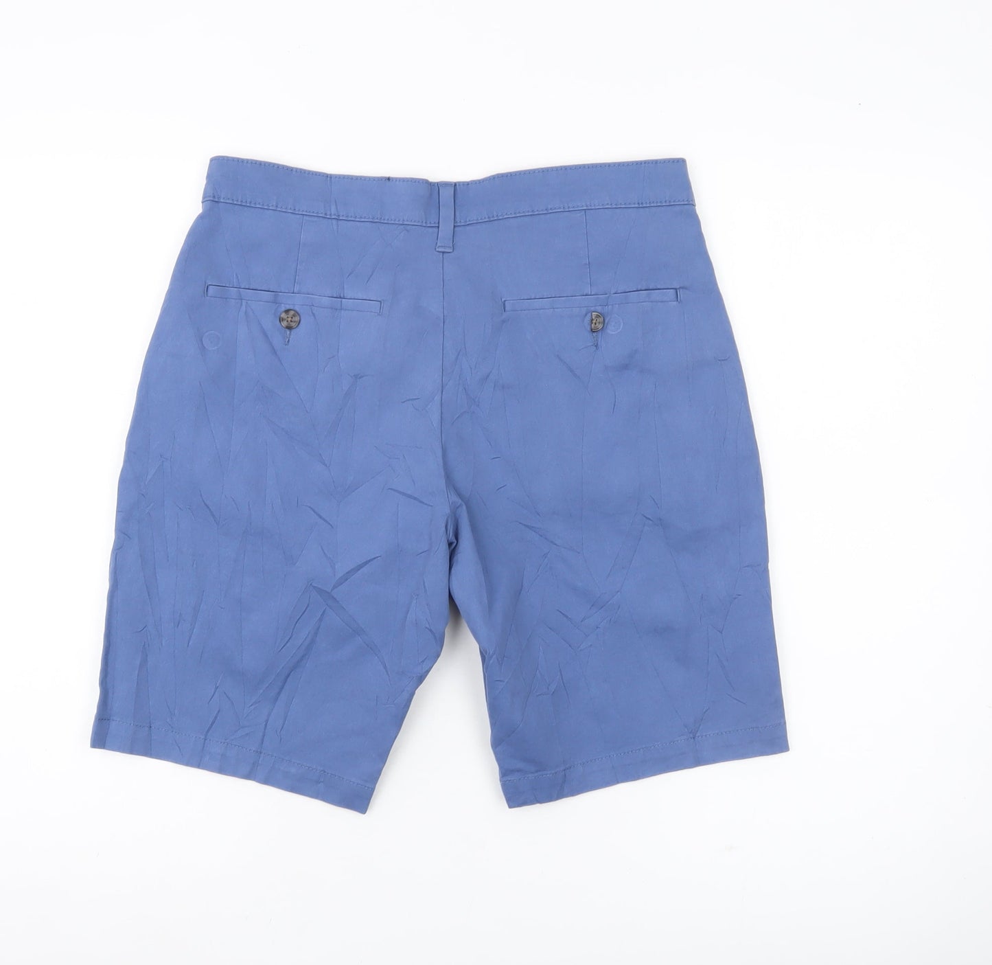 Marks and Spencer Men’s Blue 30 Chino Shorts Casual Summer