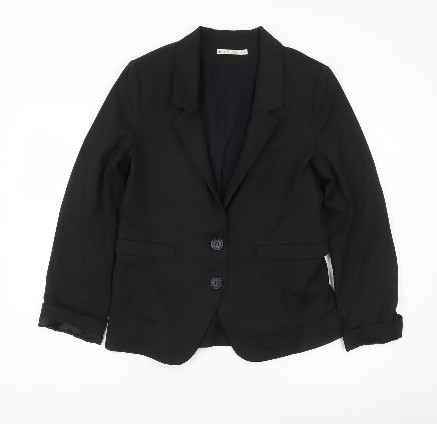 Womens UK Size 12 Kookai Regular Black Blazer