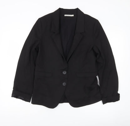 Womens UK Size 12 Kookai Regular Black Blazer