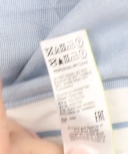 Marks and Spencer Men's Blue Slim Fit Dress Pants Trousers 30W 33L