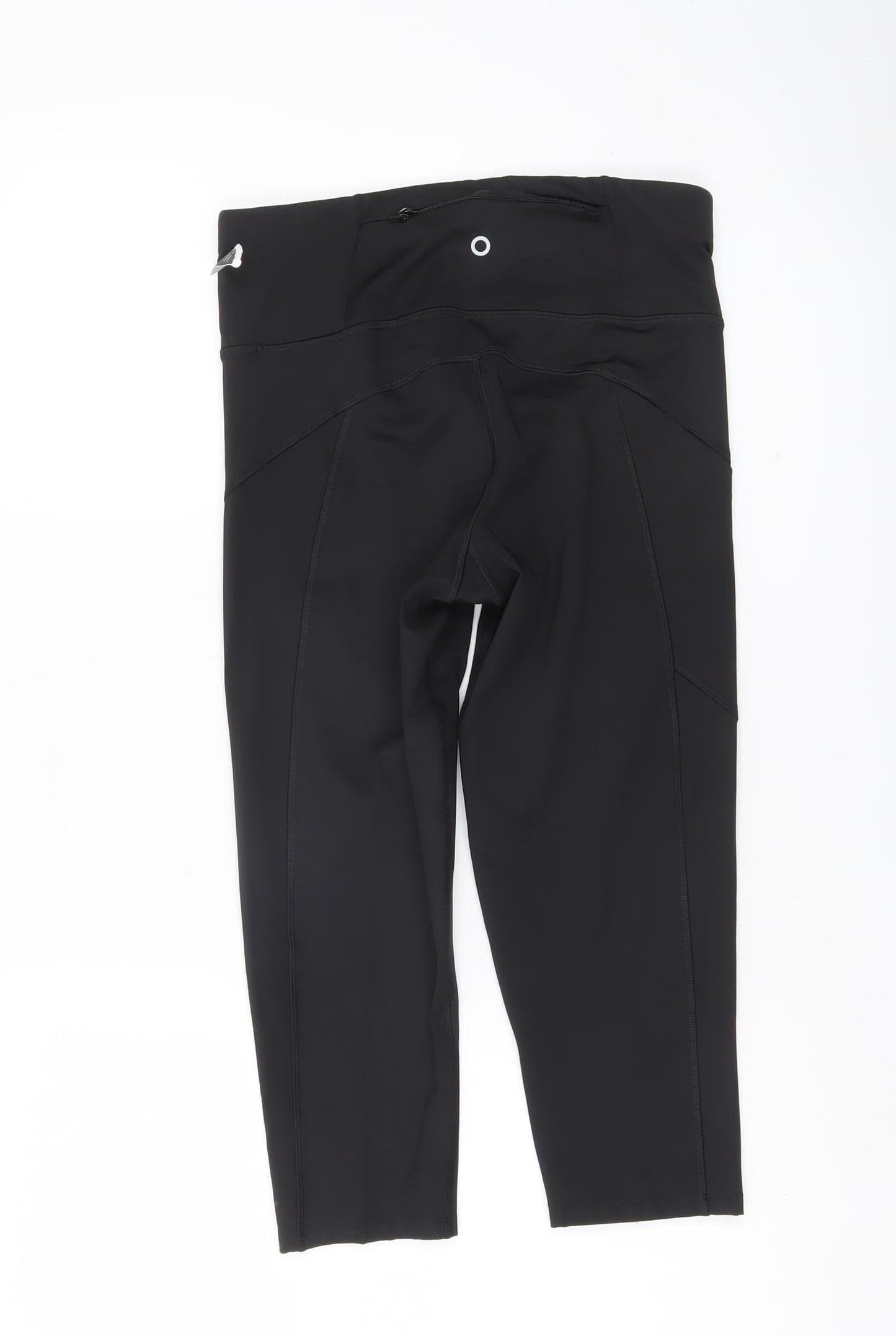 Marks and Spencer Women Black Size 10 Cropped Active Leggings