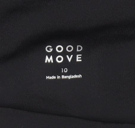 Marks and Spencer Women Black Size 10 Cropped Active Leggings