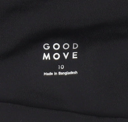 Marks and Spencer Women Black Size 10 Cropped Active Leggings