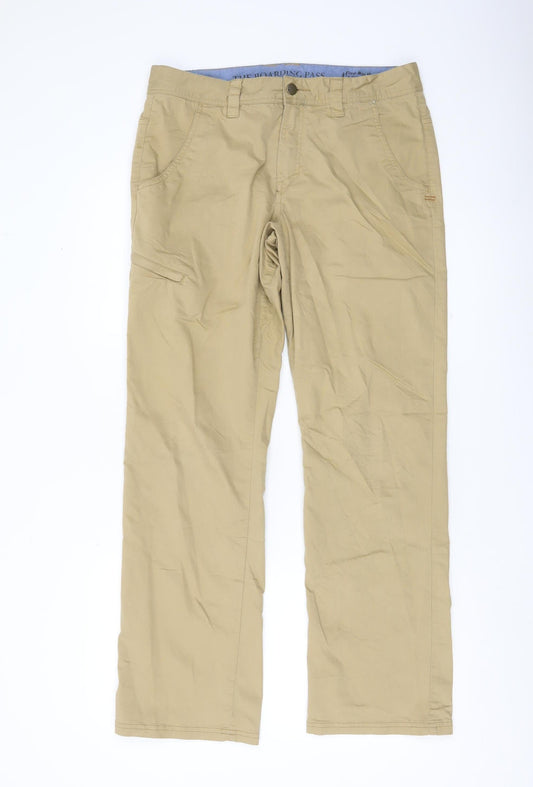 Toad&Co Men’s Beige Chino Trousers Size 32 Regular Fit