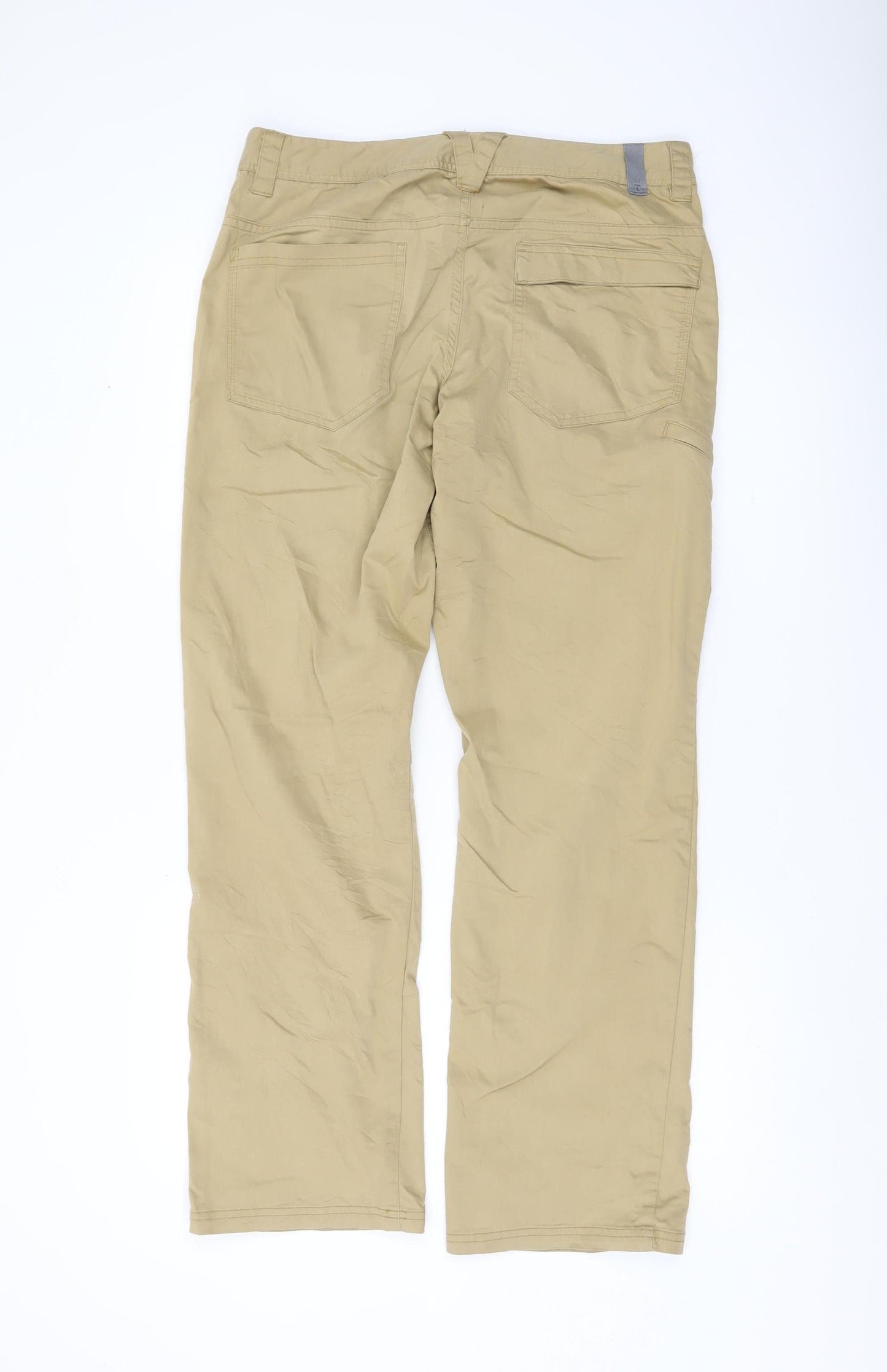 Toad&Co Men’s Beige Chino Trousers Size 32 Regular Fit