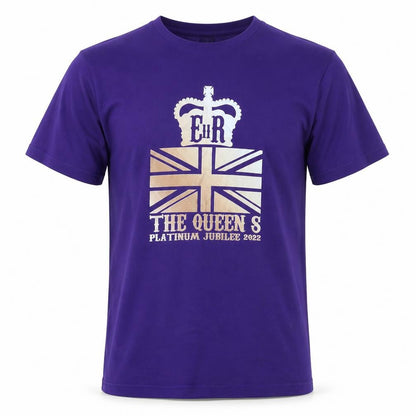 Mens UK Size M Gildan Purple  T-Shirt
