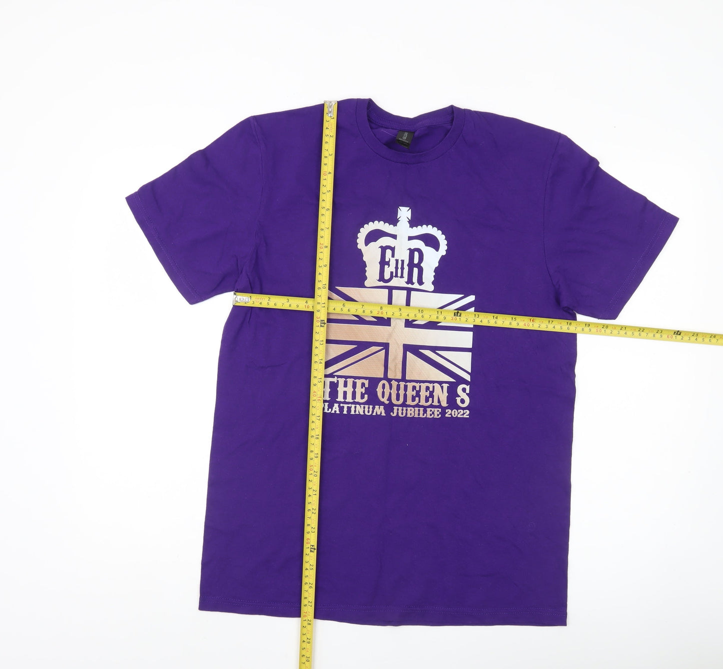 Mens UK Size M Gildan Purple  T-Shirt