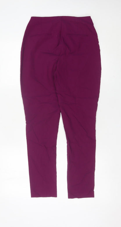 Womens UK Size 10 ASOS Slim Fit BusinessCasualWorkwear Purple Trousers
