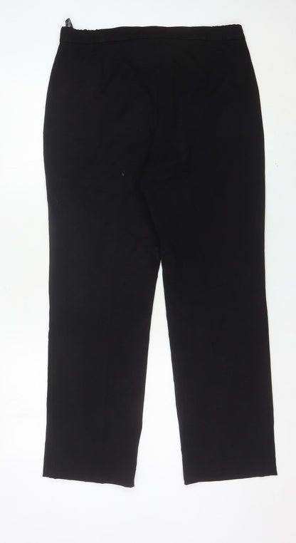 Womens UK Size 10 Marks and Spencer Regular Fit Business Casual Workwear Black T