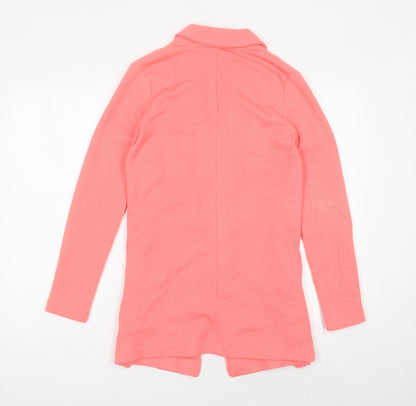 River Island Women’s Pink Shawl Collar Blazer Size 8