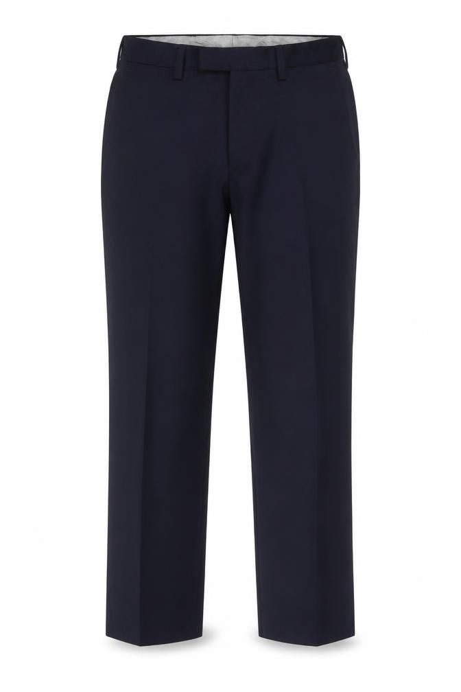 Mens UK Size 30 in Marks and Spencer Slim Fit Dress Pants Blue Trousers