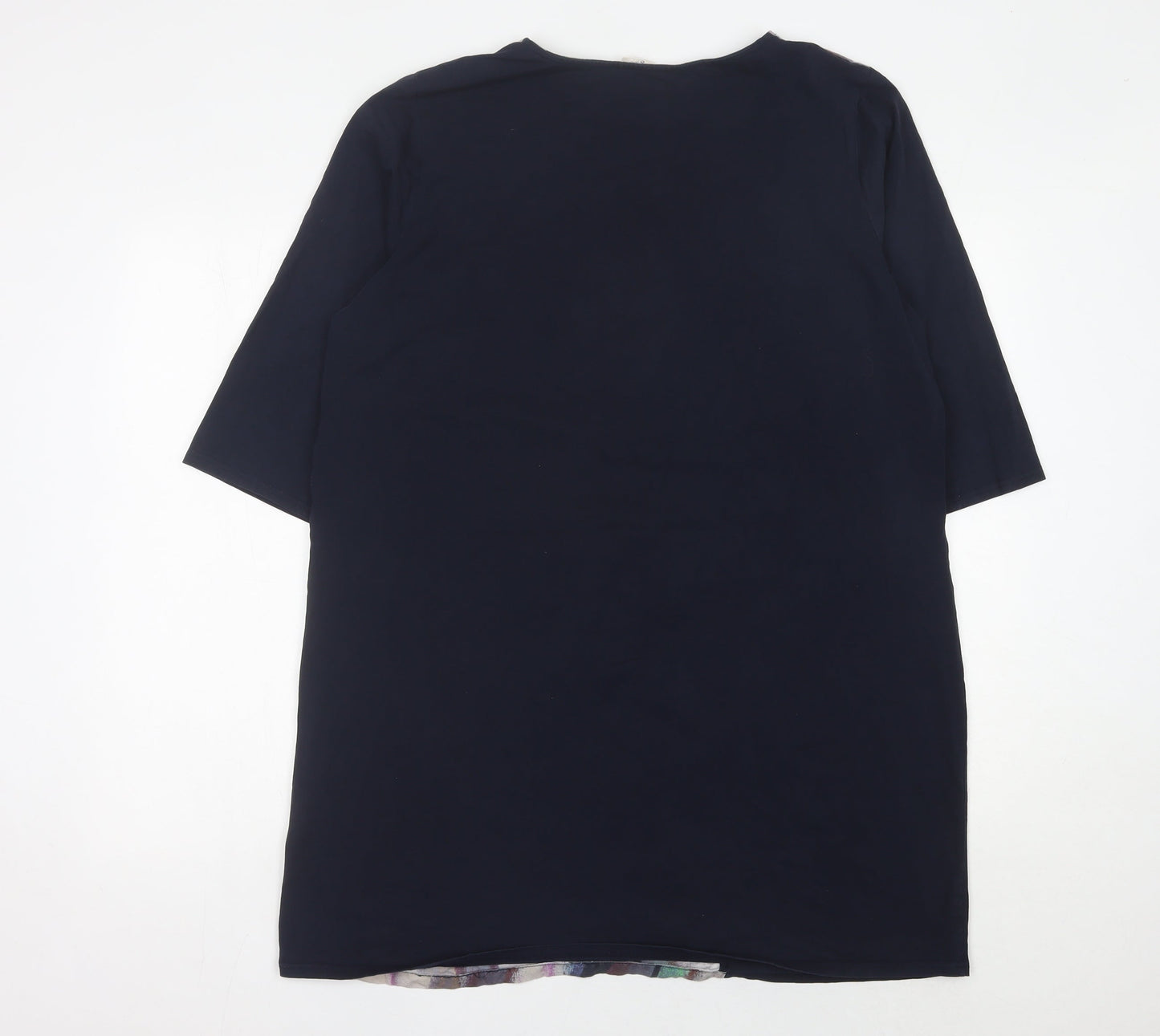 Thought Womens Multicoloured Size 18 Shift Dress Cotton Modal