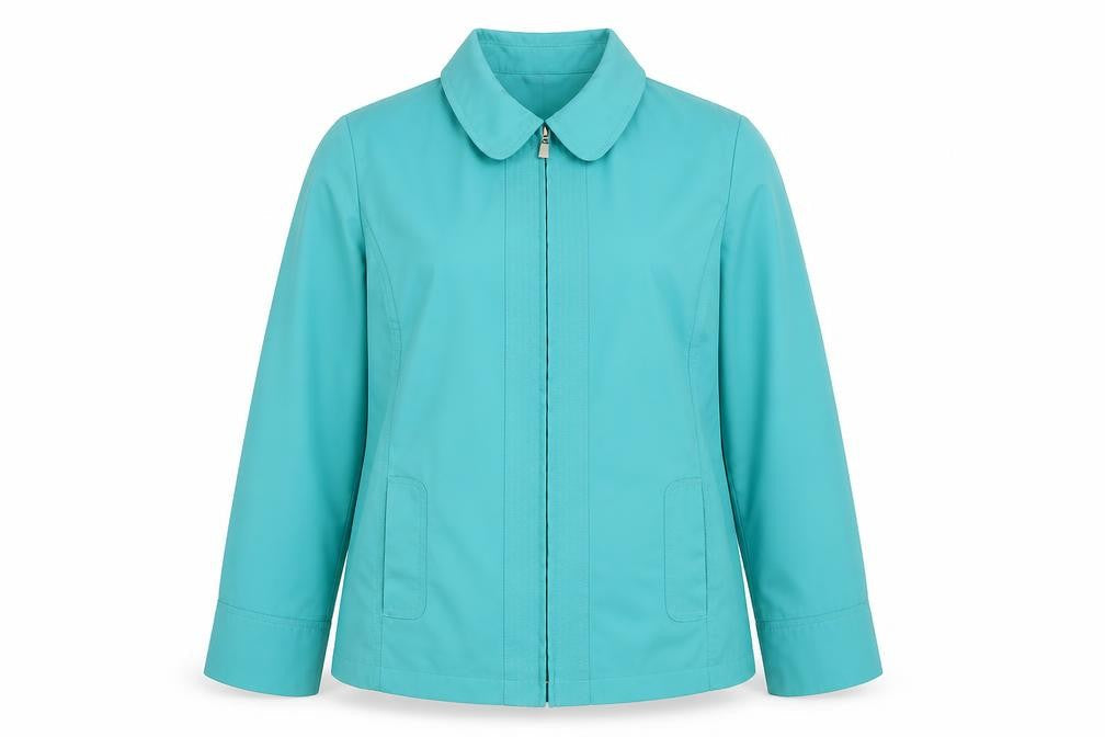 Womens UK Size S BM Green Basic Jacket