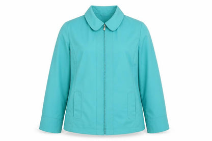 Womens UK Size S BM Green Basic Jacket