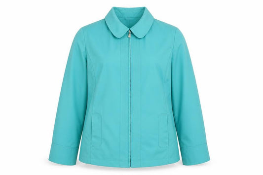 Womens UK Size S BM Green Basic Jacket
