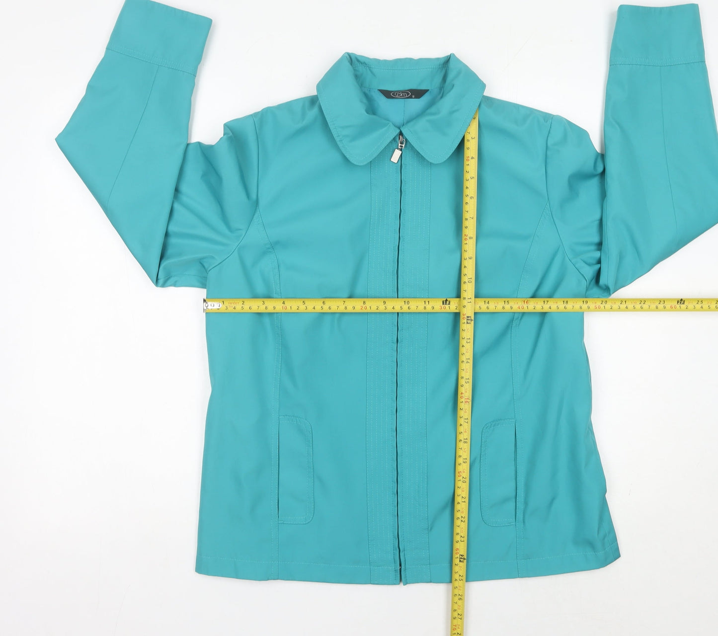 Womens UK Size S BM Green Basic Jacket