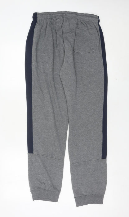 Slazenger Men’s Grey Sweatpants L Sports Joggers Casual