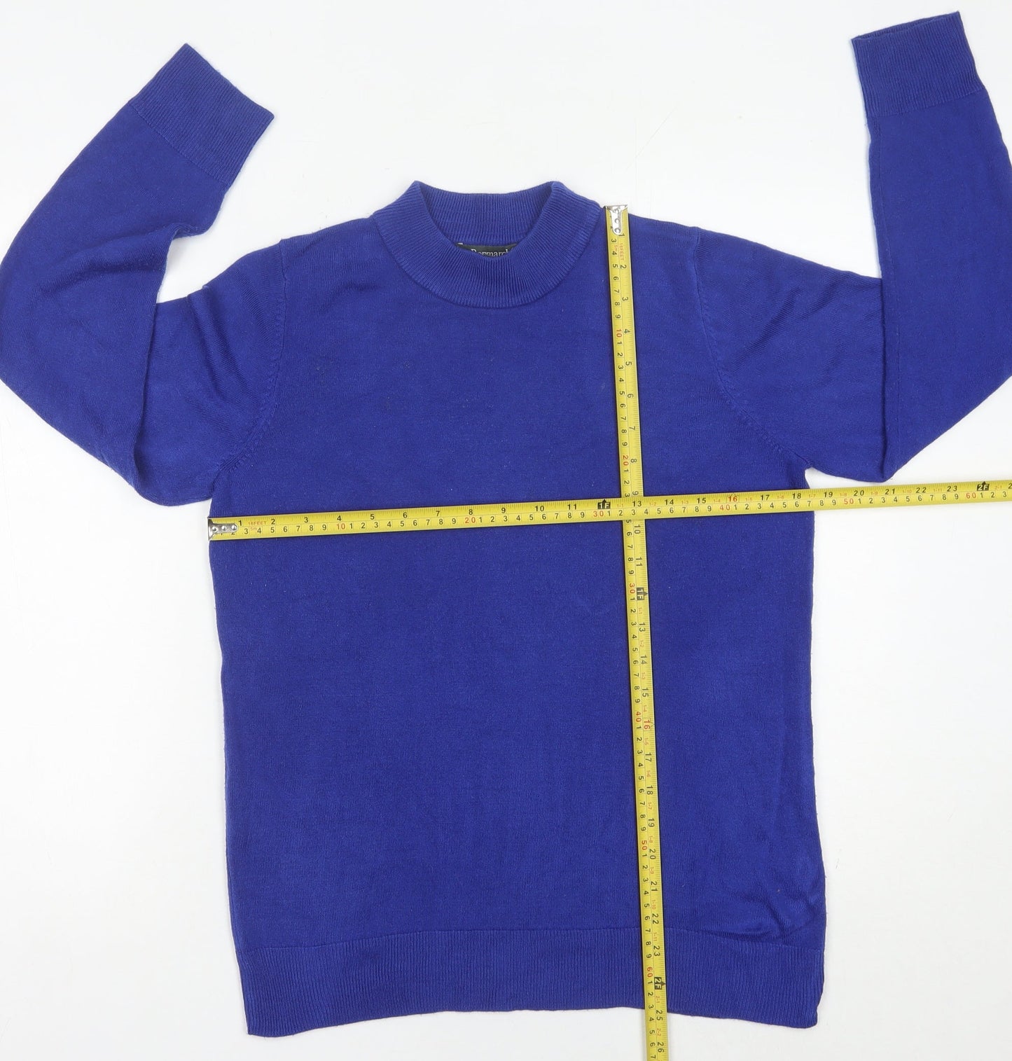 Womens UK Size 14 Bonmarché Blue Pullover Jumper