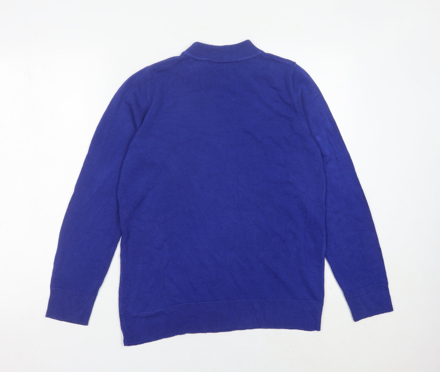 Womens UK Size 14 Bonmarché Blue Pullover Jumper