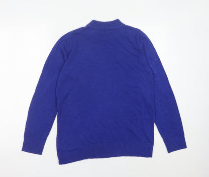 Womens UK Size 14 Bonmarché Blue Pullover Jumper