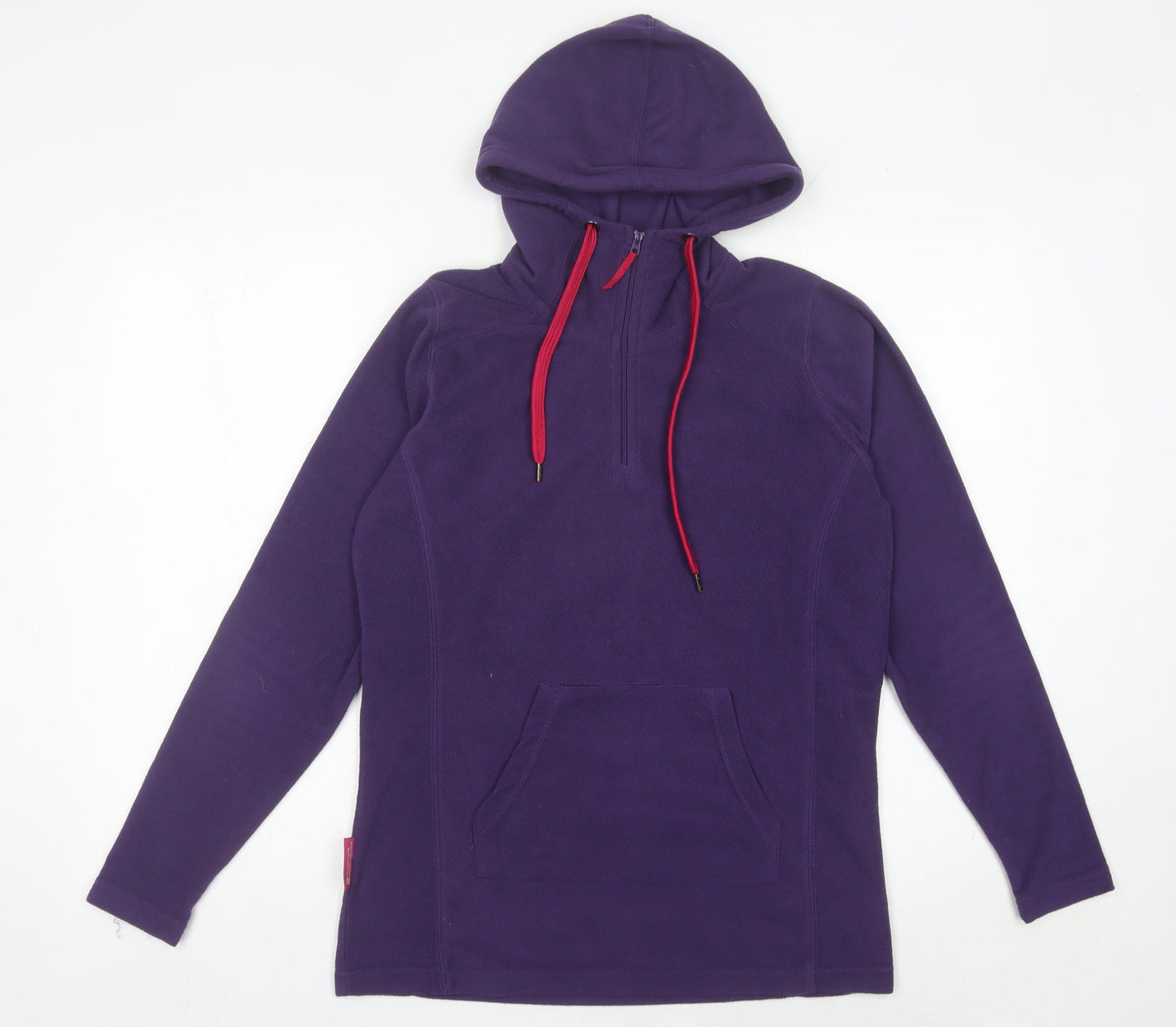 Womens UK Size 12 Mountain Warehouse Purple Pullover Hoodie