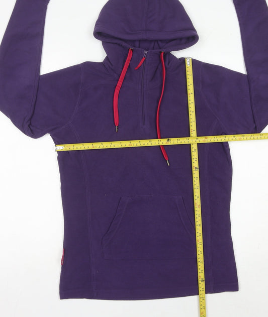Womens UK Size 12 Mountain Warehouse Purple Pullover Hoodie