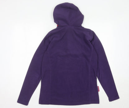 Womens UK Size 12 Mountain Warehouse Purple Pullover Hoodie