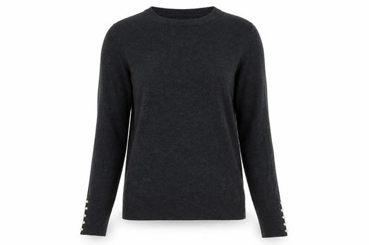 Womens UK Size 8 Zara Black Pullover Jumper