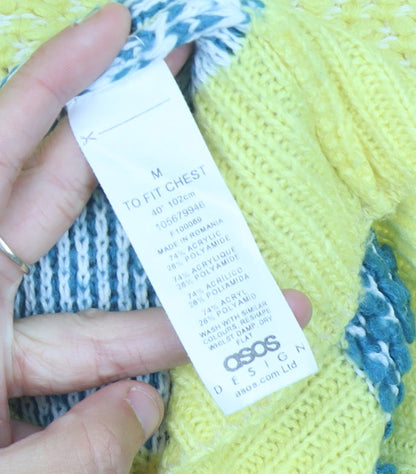 Womens UK Size M ASOS Multicoloured Pullover Jumper