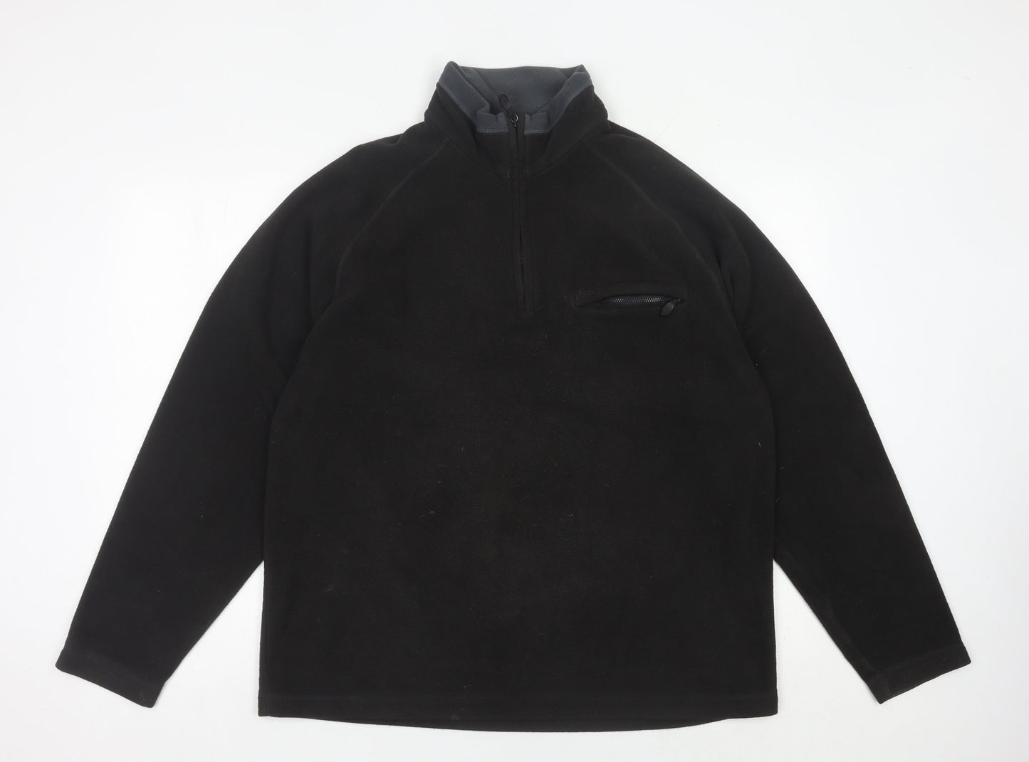 Mens UK Size M Marks and Spencer Black Basic Jacket
