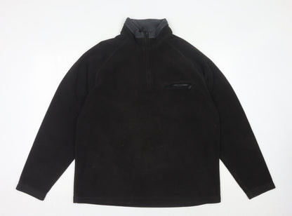 Mens UK Size M Marks and Spencer Black Basic Jacket