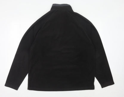 Mens UK Size M Marks and Spencer Black Basic Jacket