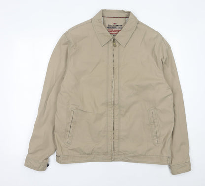 Mens UK Size L Marks and Spencer Beige Basic Jacket