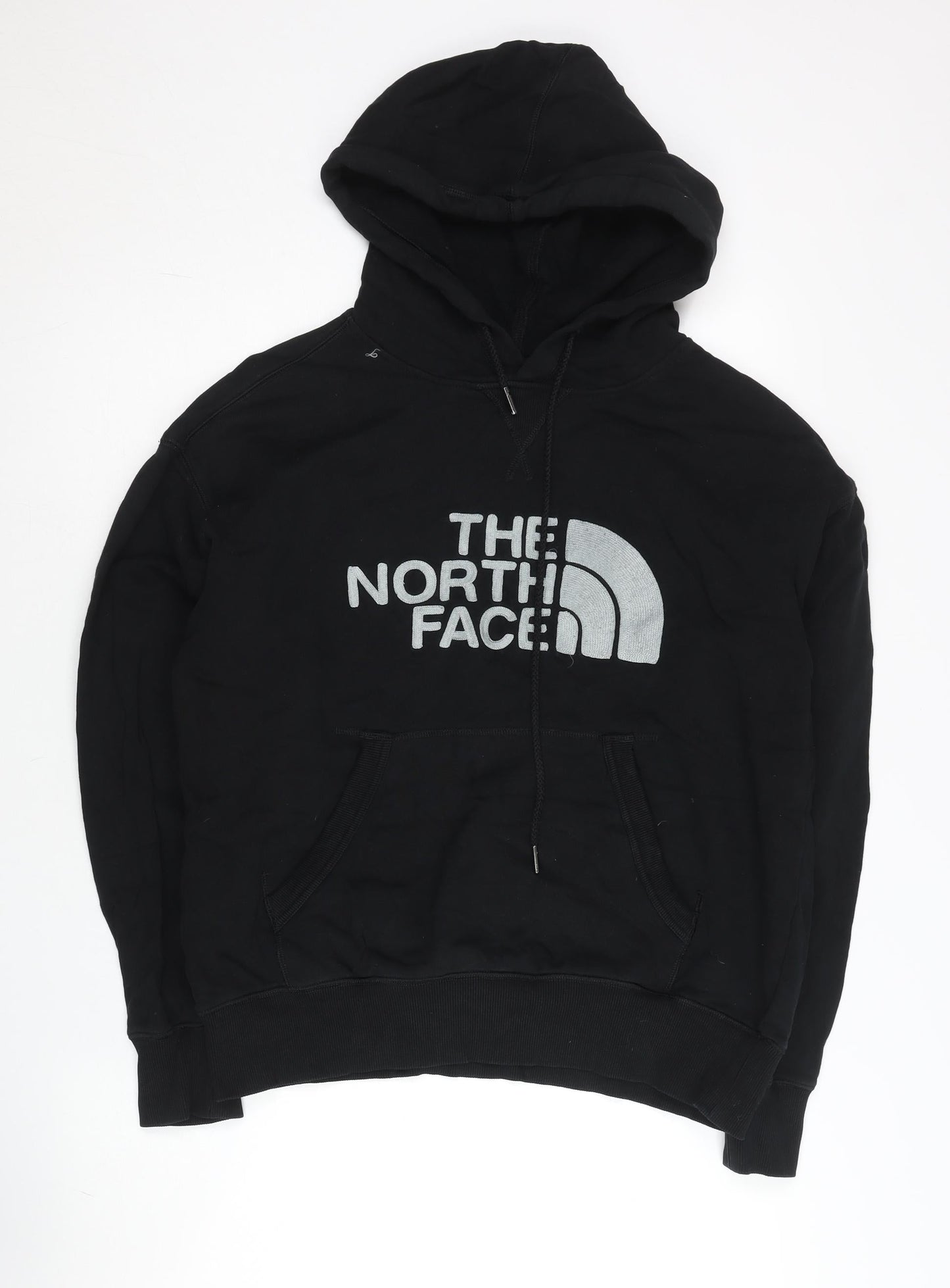 The North Face Men's Black Pullover Hoodie S Logo Outdoor