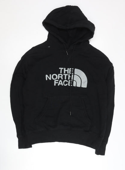The North Face Men's Black Pullover Hoodie S Logo Outdoor