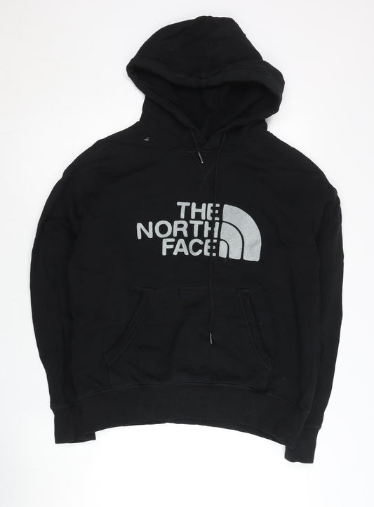 The North Face Men's Black Pullover Hoodie S Logo Outdoor