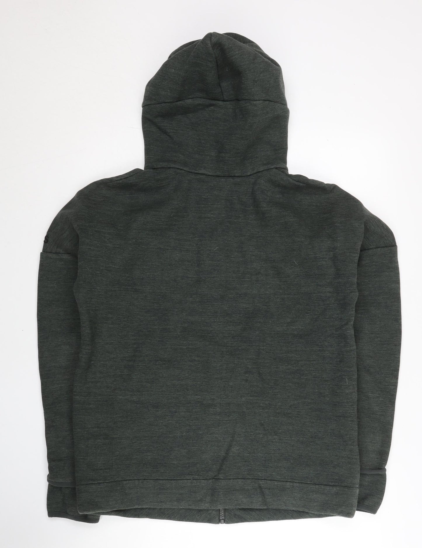 Mens UK Size L adidas Green Full Zip Hoodie