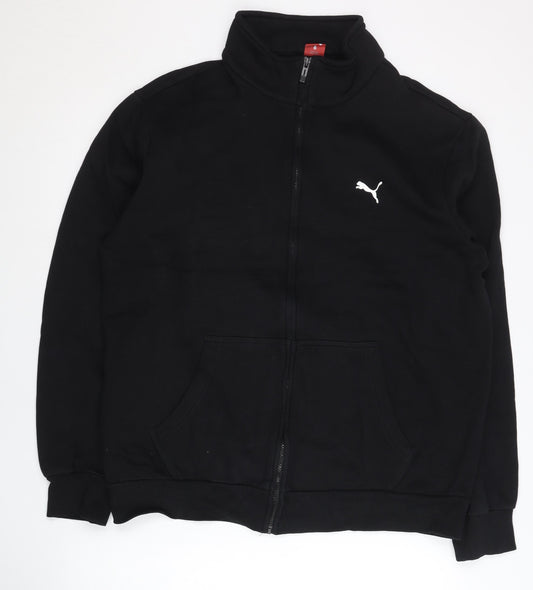 Puma Mens Black 2XL Track Jacket Full Zip Sportswear