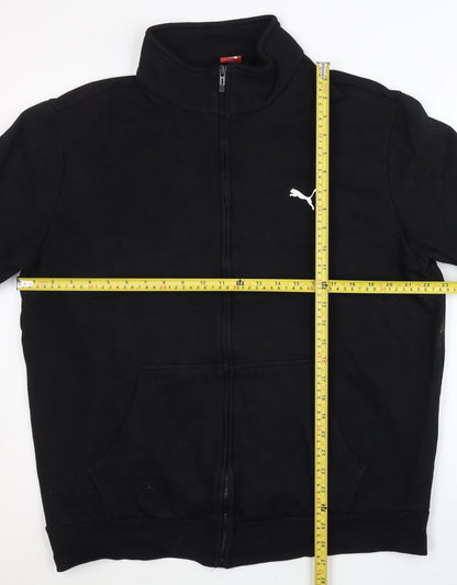 Puma Mens Black 2XL Track Jacket Full Zip Sportswear