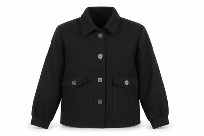Mens UK Size 36 Boohoo Black Basic Jacket