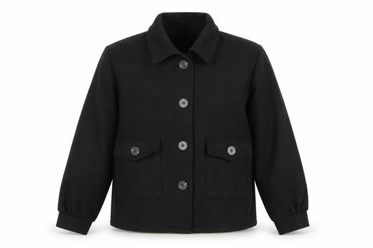 Mens UK Size 36 Boohoo Black Basic Jacket