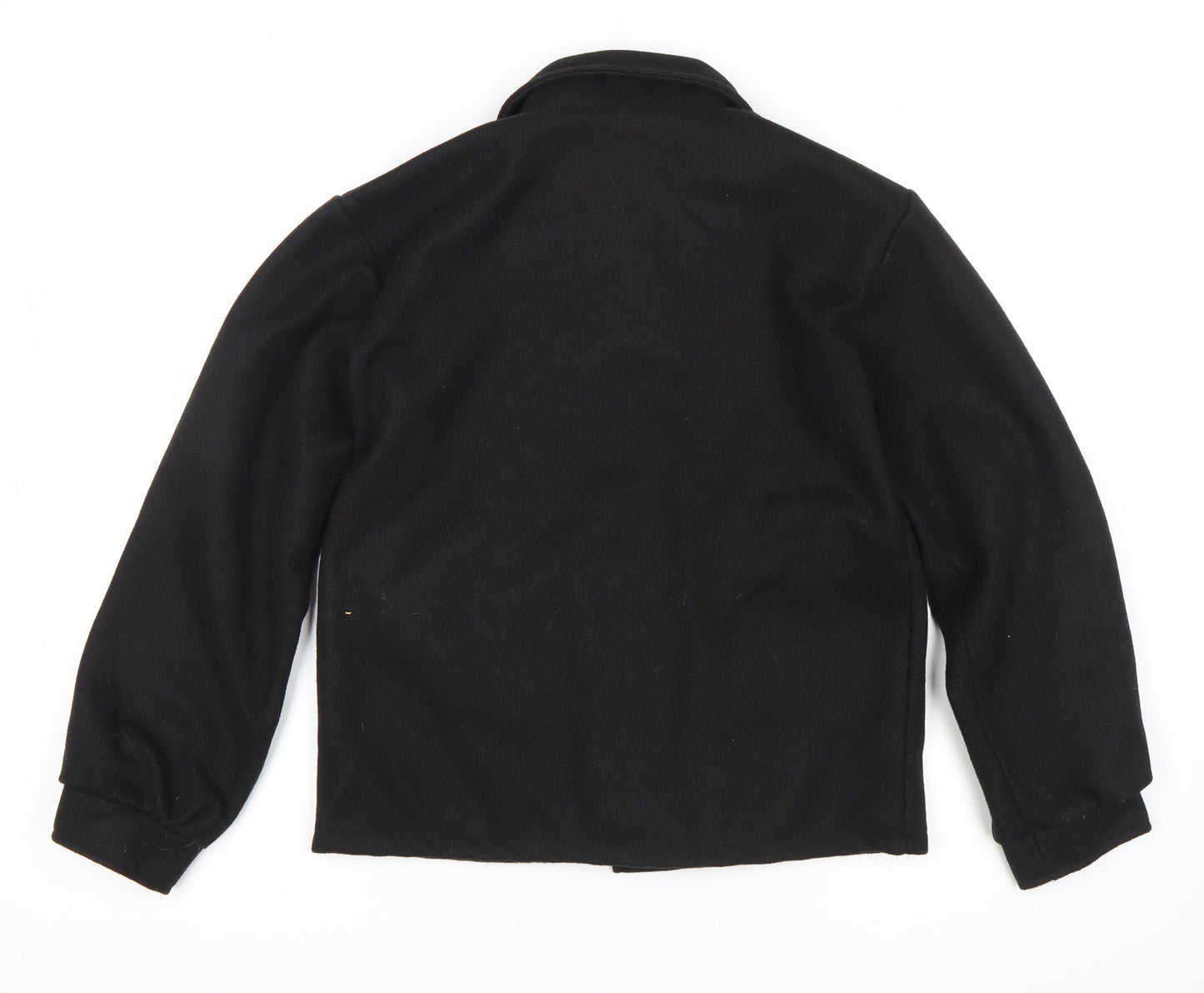 Mens UK Size 36 Boohoo Black Basic Jacket