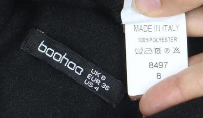 Mens UK Size 36 Boohoo Black Basic Jacket