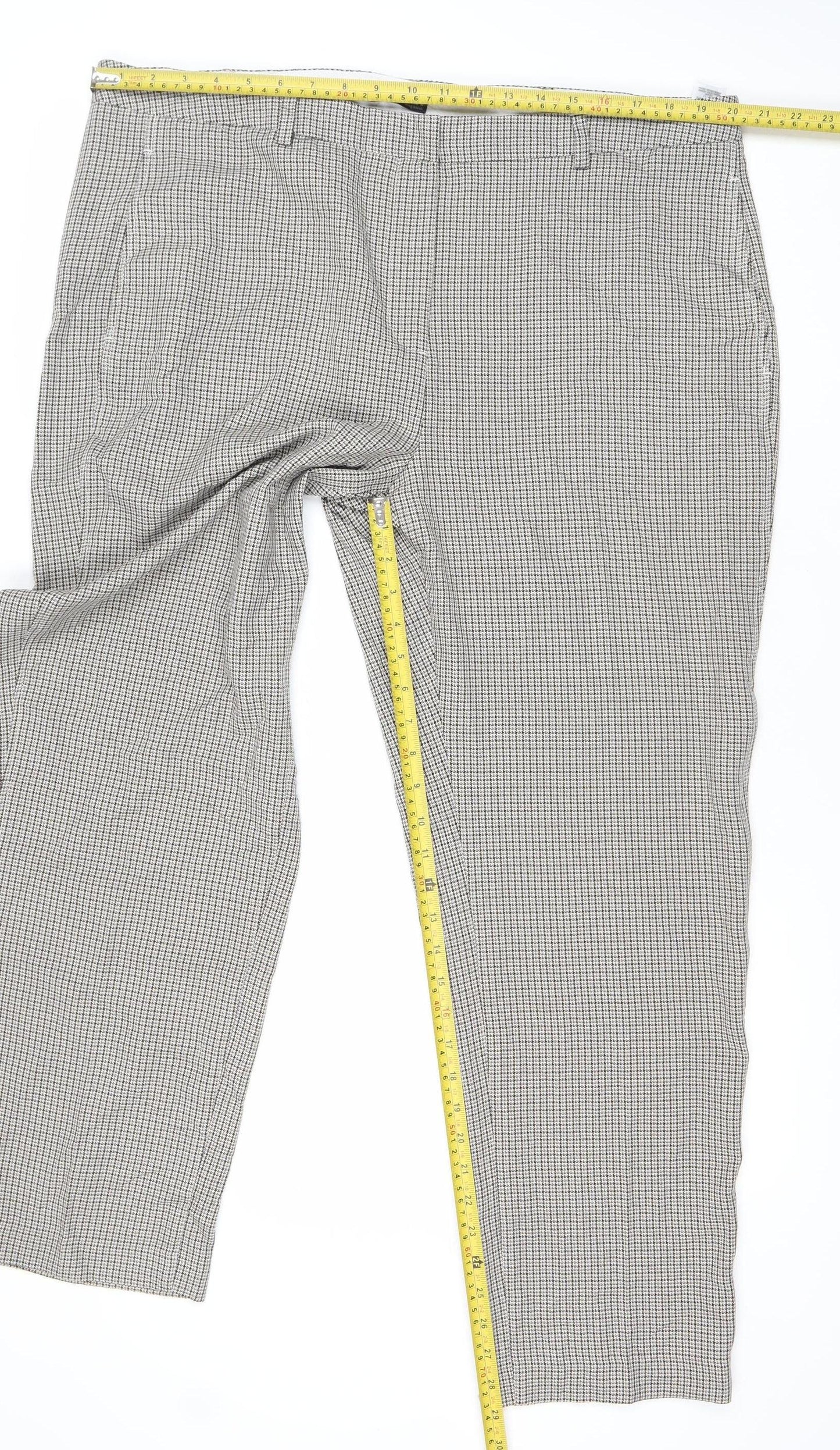 Womens UK Size 20 Marks and Spencer Regular Fit Business Casual Workwear Grey Tr